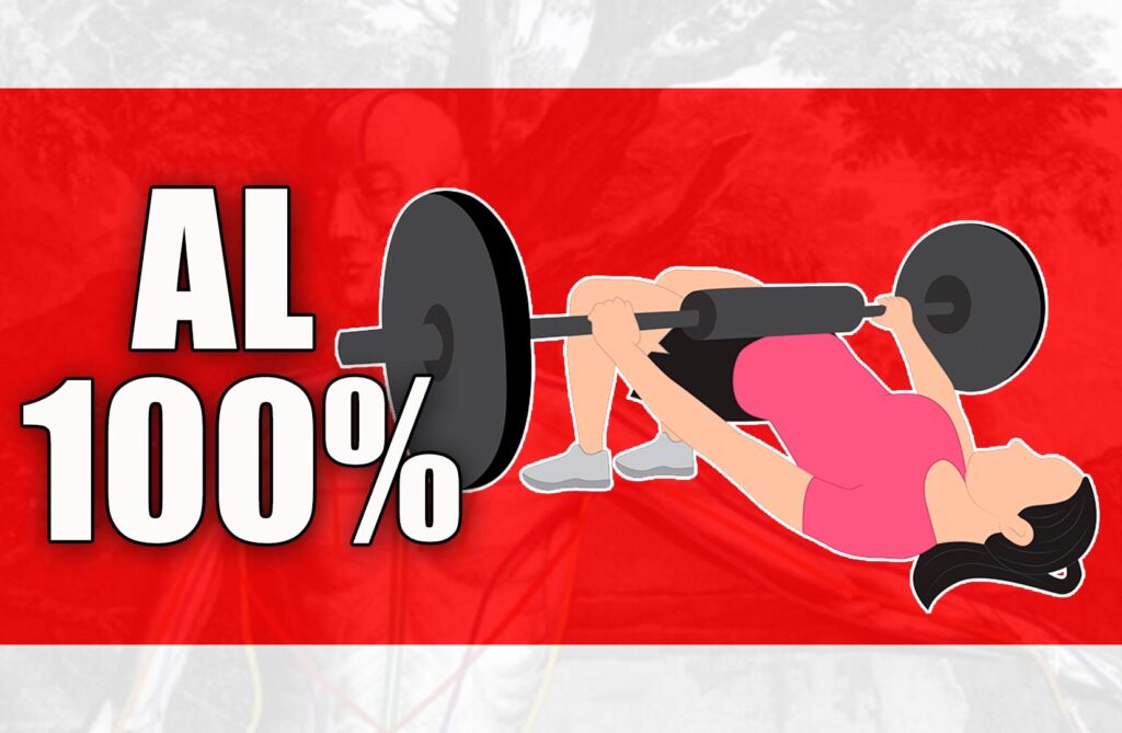 entrenando hip thrust