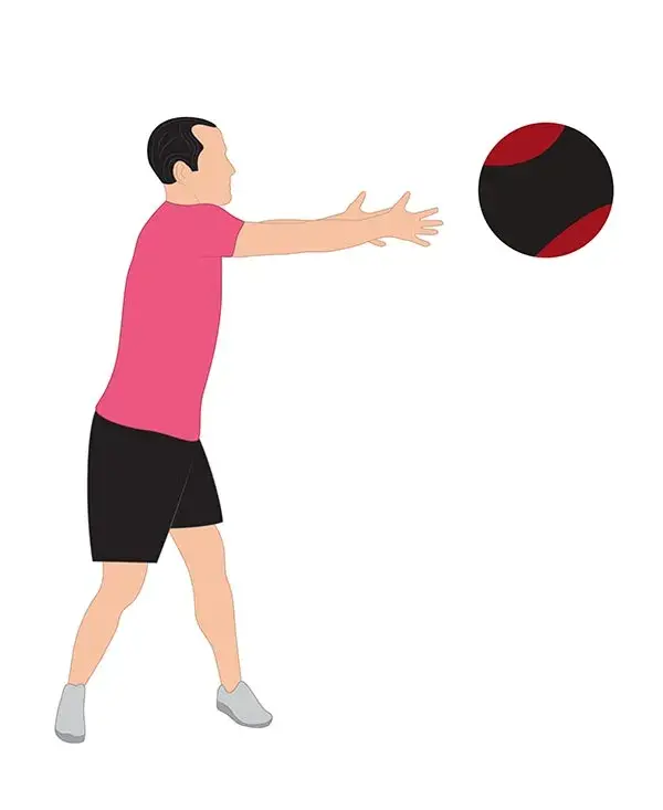 Arrojando pelota
