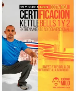 Pack Certificaciónes Kettlebell 1 y Entrenamiento no Convencional - COSTA RICA